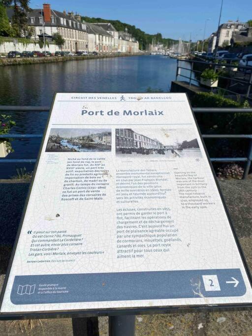 Voiles Sur Morlaix: Vue Port, 4 Personnes, Parkingアパートメント エクステリア 写真