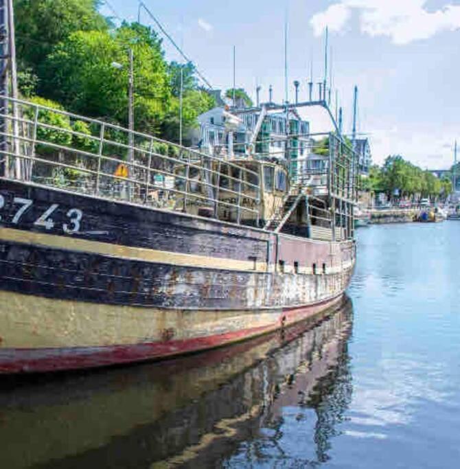 Voiles Sur Morlaix: Vue Port, 4 Personnes, Parkingアパートメント エクステリア 写真