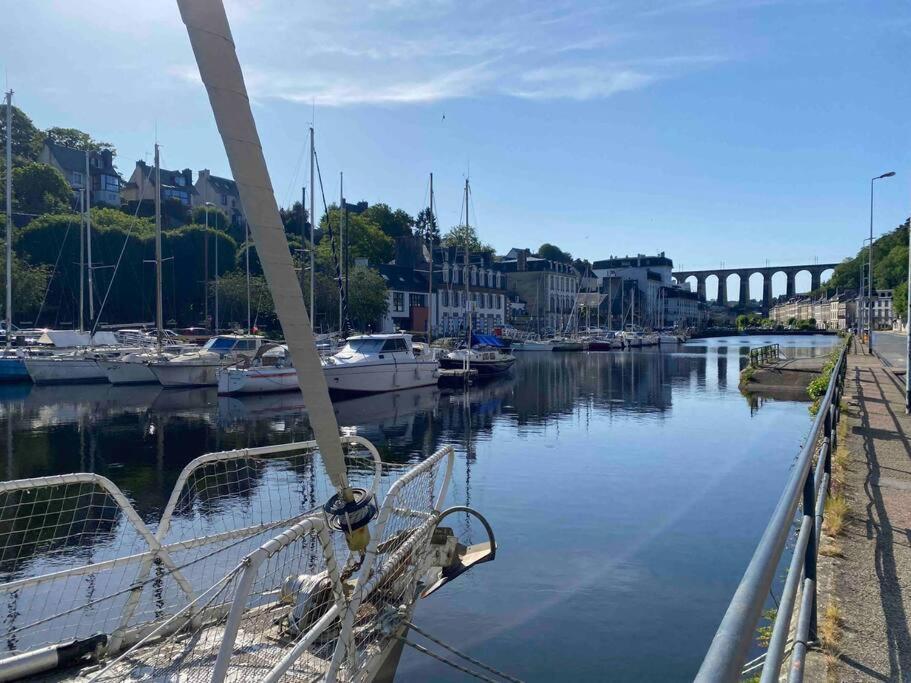 Voiles Sur Morlaix: Vue Port, 4 Personnes, Parkingアパートメント エクステリア 写真